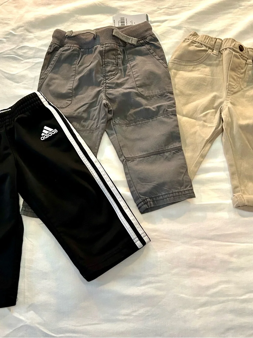 6-9 Month Pants 5 Pieces Fall New and Excellent Condition